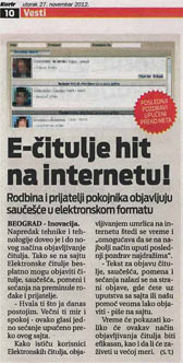 stampano izdanje kurira